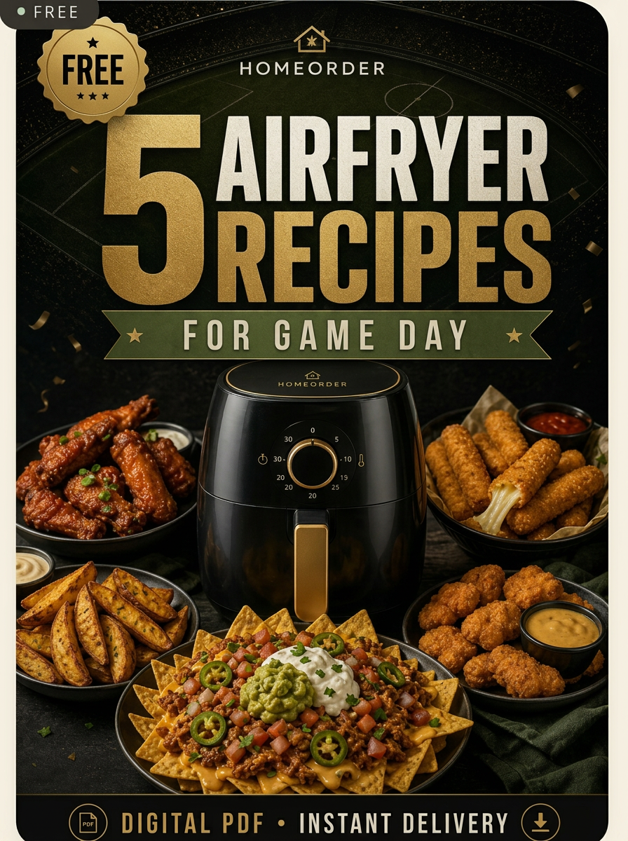 Cover · 5 AirFryer Recipes for Watching the World Cup